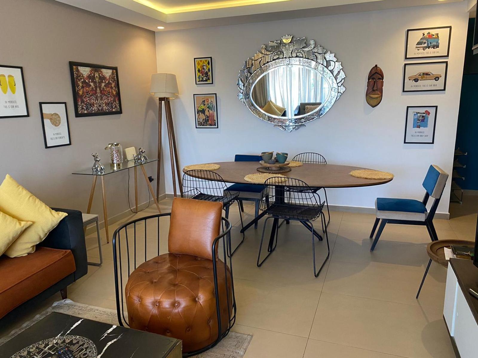 Luxueux Appart Hivernage Avec Vue Sur L"Atlas Marrakesh Exterior photo
